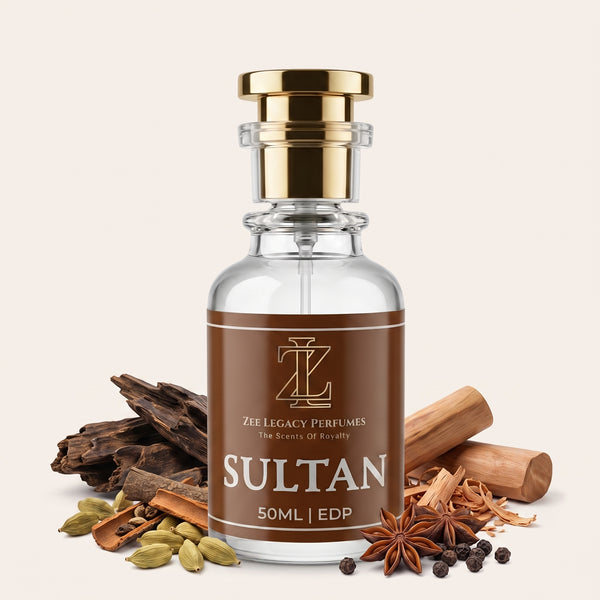 Zee Legacy 50ml - Sultan (Unisex Original Inspierd By White Oud | PKR 2,799)