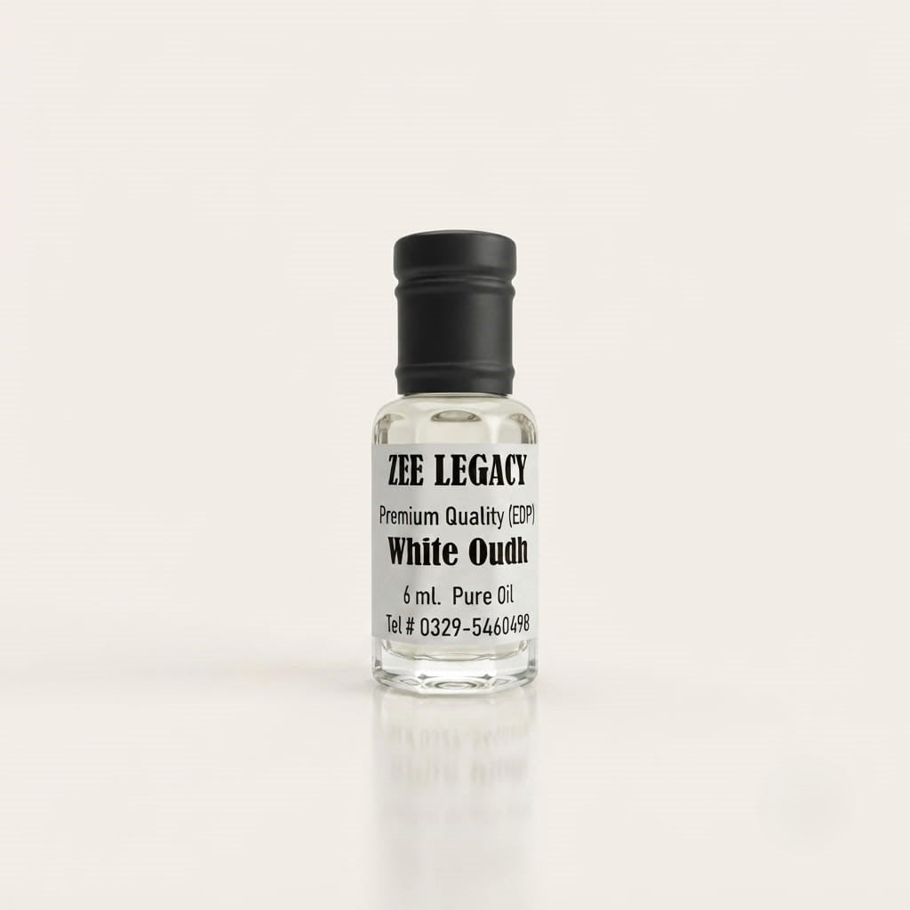 White Oud 6ml Attar | Soft, Clean & Soothing Scent – Zee Legacy