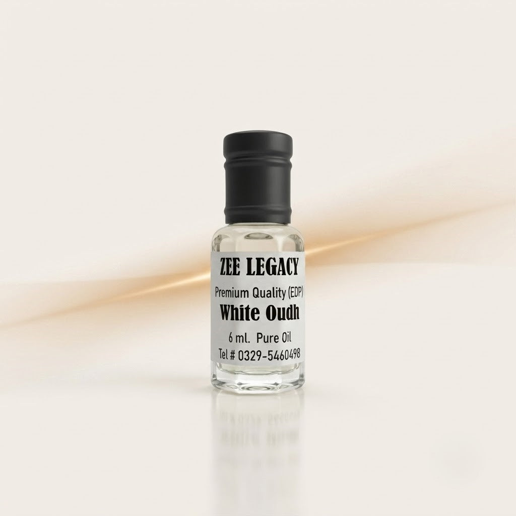 White Oud 6ml Attar | Soft, Clean & Soothing Scent – Zee Legacy