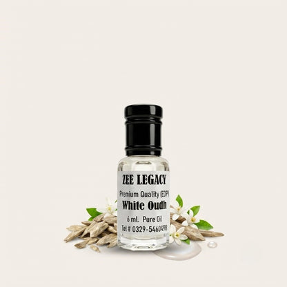 White Oud 6ml Attar | Soft, Clean & Soothing Scent – Zee Legacy