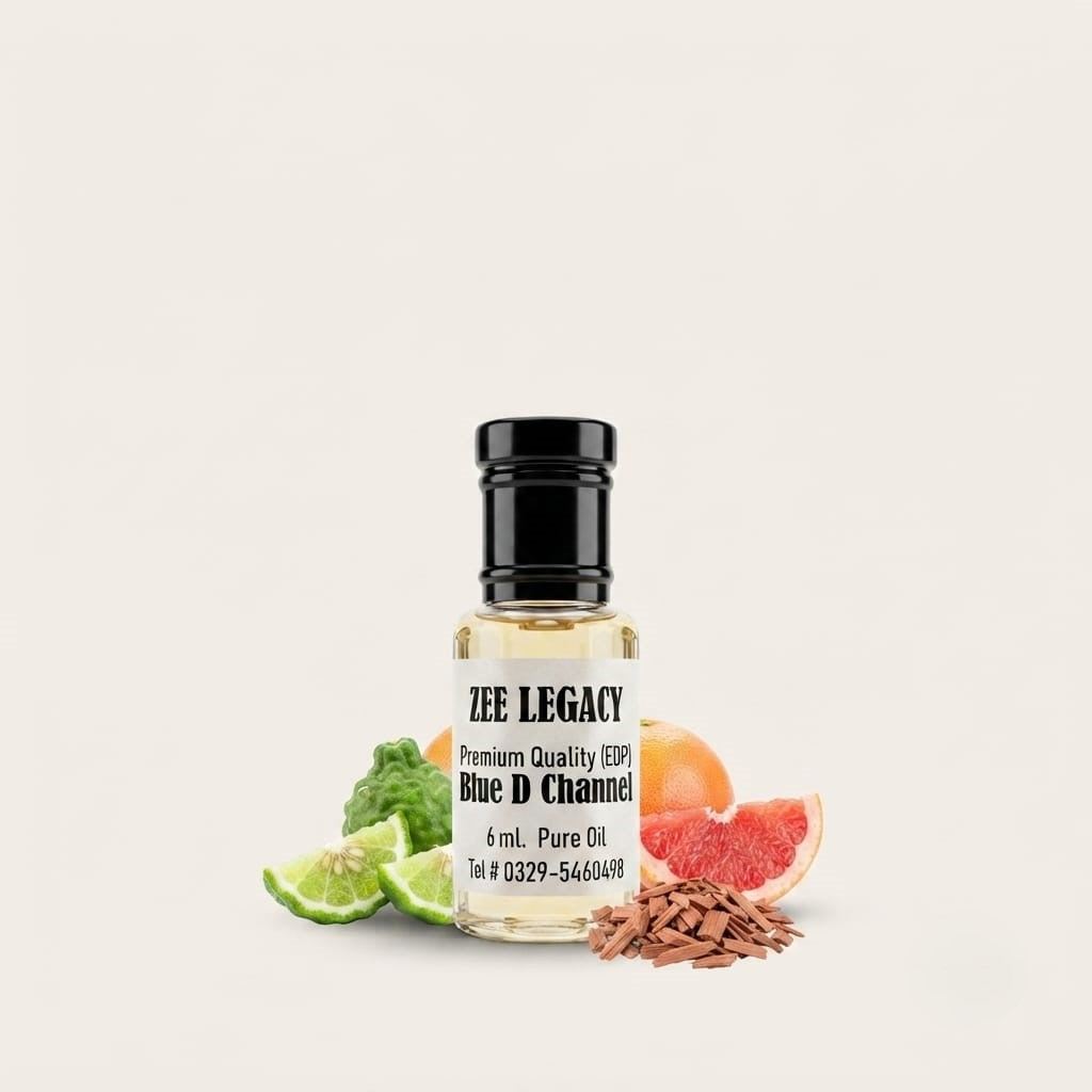 Bleu de Chanel Inspired 6ml Attar | Fresh Woody Luxury Fragrance – Zee Legacy