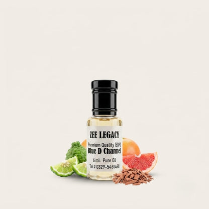 Bleu de Chanel Inspired 6ml Attar | Fresh Woody Luxury Fragrance – Zee Legacy